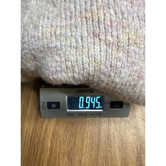 Old Navy Womens M Pastel Space Dye Marl Knit Crew Neck Raglan Sleeve Sweater - Picture 5 of 5